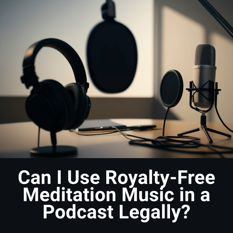 Can I Use Royalty-Free Meditation Music in a Podcast Legally?
