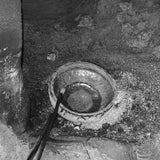 handmade tibetan singing bowl. How it is made