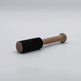 Large suede mallet for tibetan singing bowl