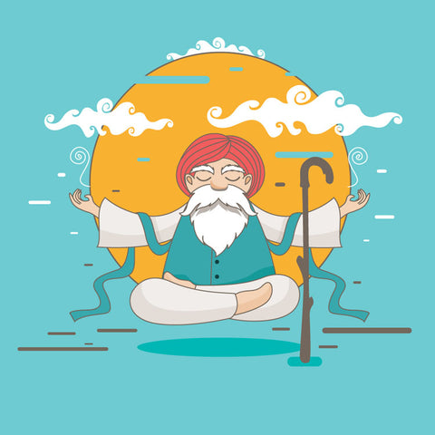 Calming meditation music with piano.