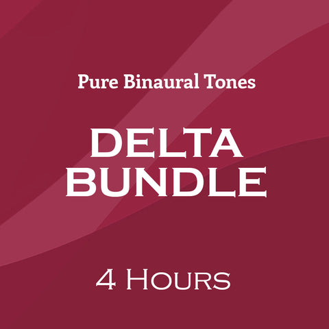 Pure binaural tones-delta waves bundle. Royalty free download