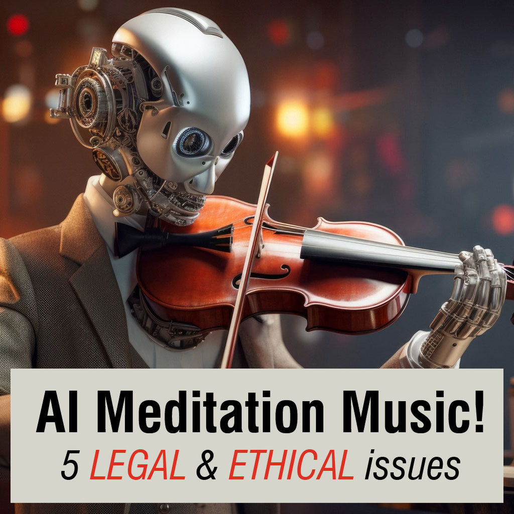 Avoid AI Meditation Music: 5 Legal & Ethical Reasons!