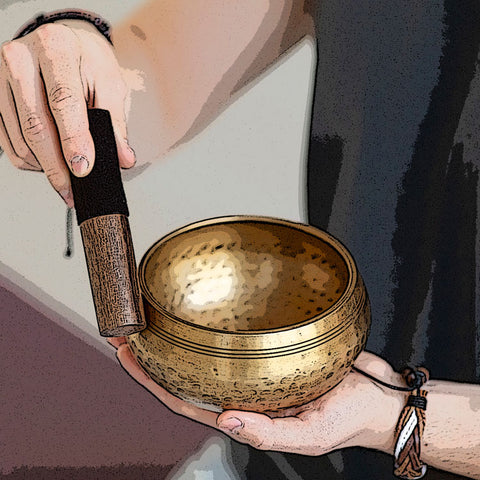 Healing Singing Bowl Music With 5Hz Theta Waves