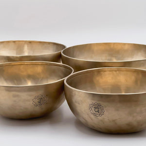 All Healing Frequencies: 7 Chakra Singing Bowl Set