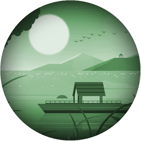 Royalty-free relaxing music with river and water sounds