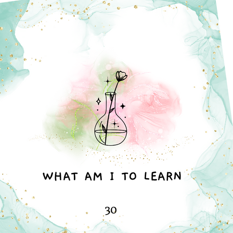 Shaltazar Message #30 - What am I to Learn