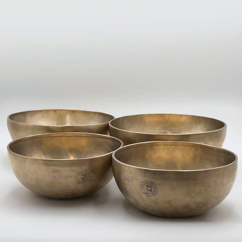 handcrafter lower chakra tibetan singing bowl