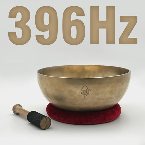 396hz solfeggio root chakra tibetan singing bowl