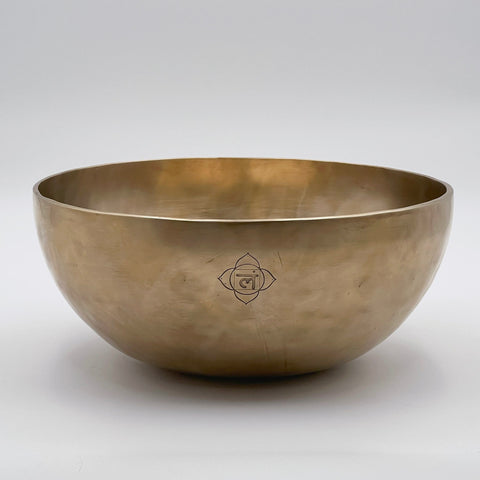 Handmade Root chakra matt finish tibetan singing bowl
