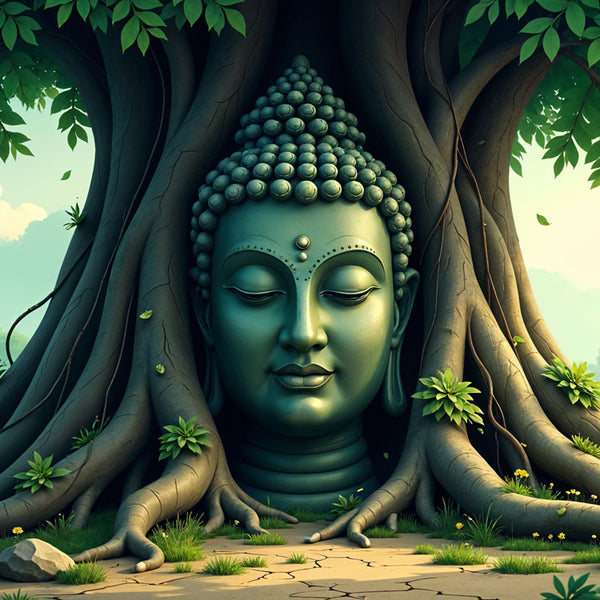 Buddha tree and stillness