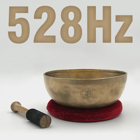 528hz solfeggio Solar plexus  handmade tibetan singing bowl