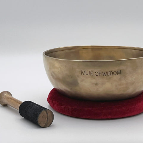 Music Of Wisdom handmade tibetan singing bowl