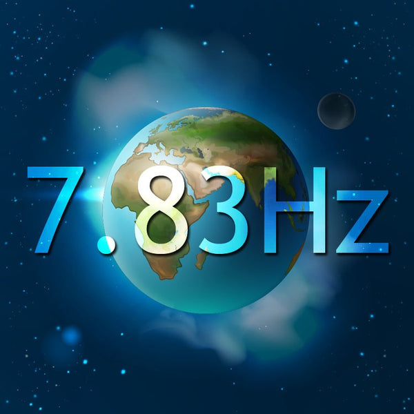 7.83Hz Schumann Resonance frequency. Royalty free download