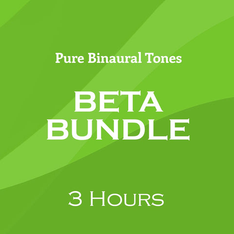 Pure binaural tones - beta waves bundle. Royalty free download