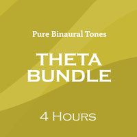 Pure binaural tones-theta waves bundle. Royalty free download